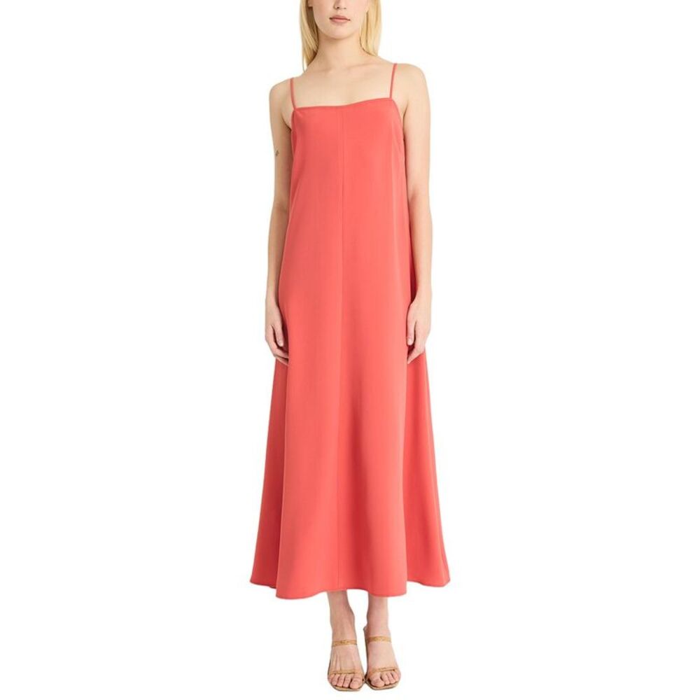 Luxely Womens  Maxi Dress, Red